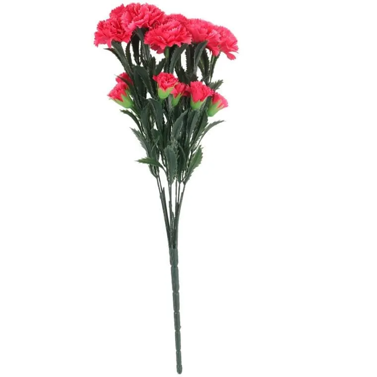 Bukiet GOŹDZIKÓW 42 cm - RÓŻOWY