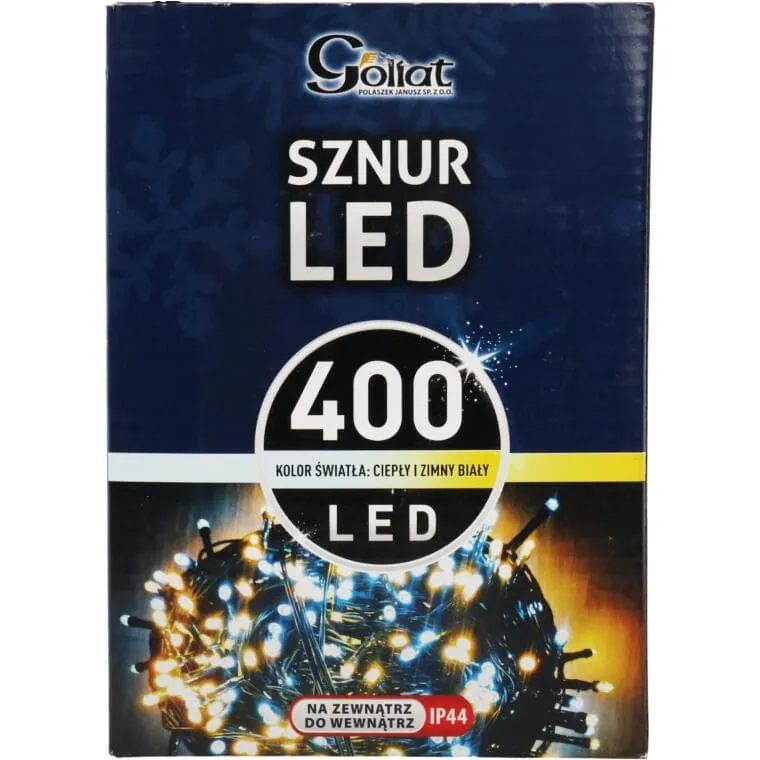 Lampki Choinkowe Sznur Świetlny 400 LED Mix C.B+Z.B