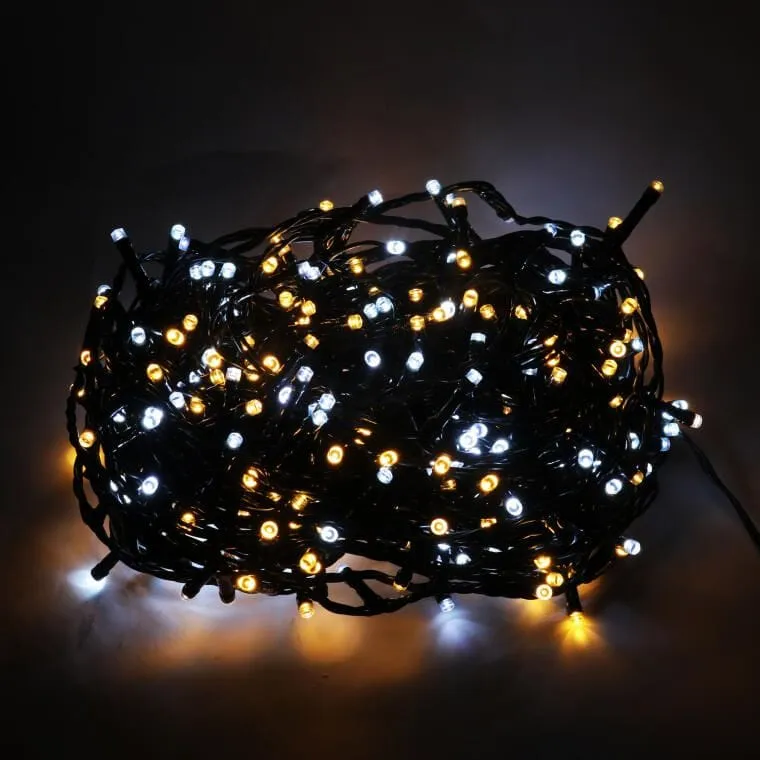Lampki Choinkowe Sznur Świetlny 400 LED Mix C.B+Z.B
