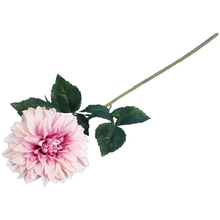 Daliia DUŻY Kwiat Pojedynczy JASNY RÓŻ 74 cm