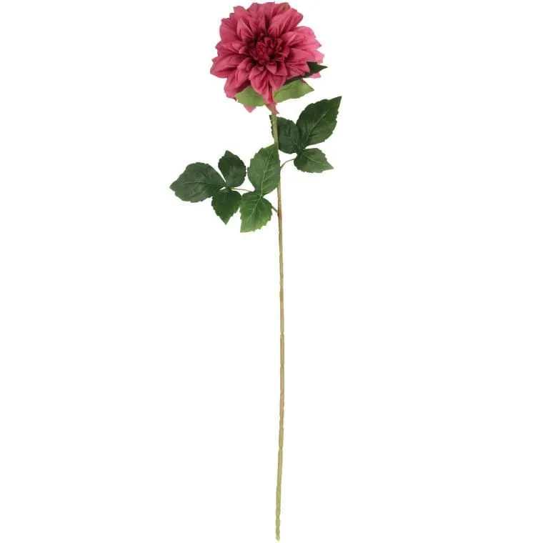 Daliia DUŻY Kwiat Pojedynczy 74 cm - RÓŻOWA