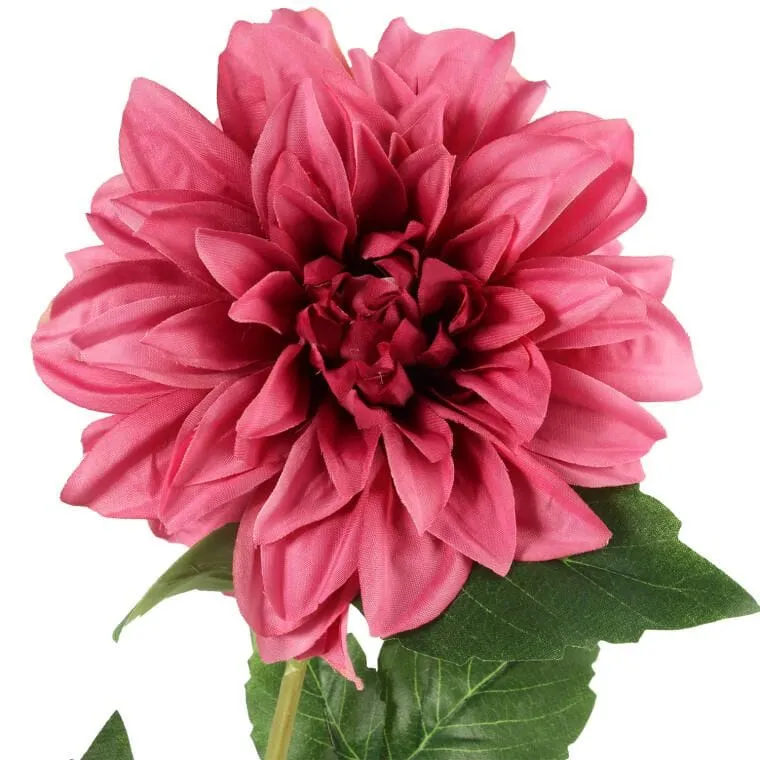 Daliia DUŻY Kwiat Pojedynczy 74 cm - RÓŻOWA