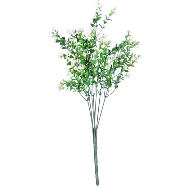 Bukiet 7 GAŁĄZEK Z KONWALIAMI 48 cm