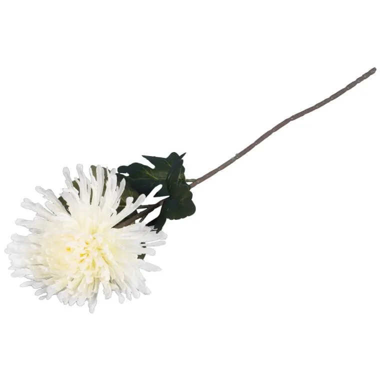 Chryzantema 76 cm - Biała