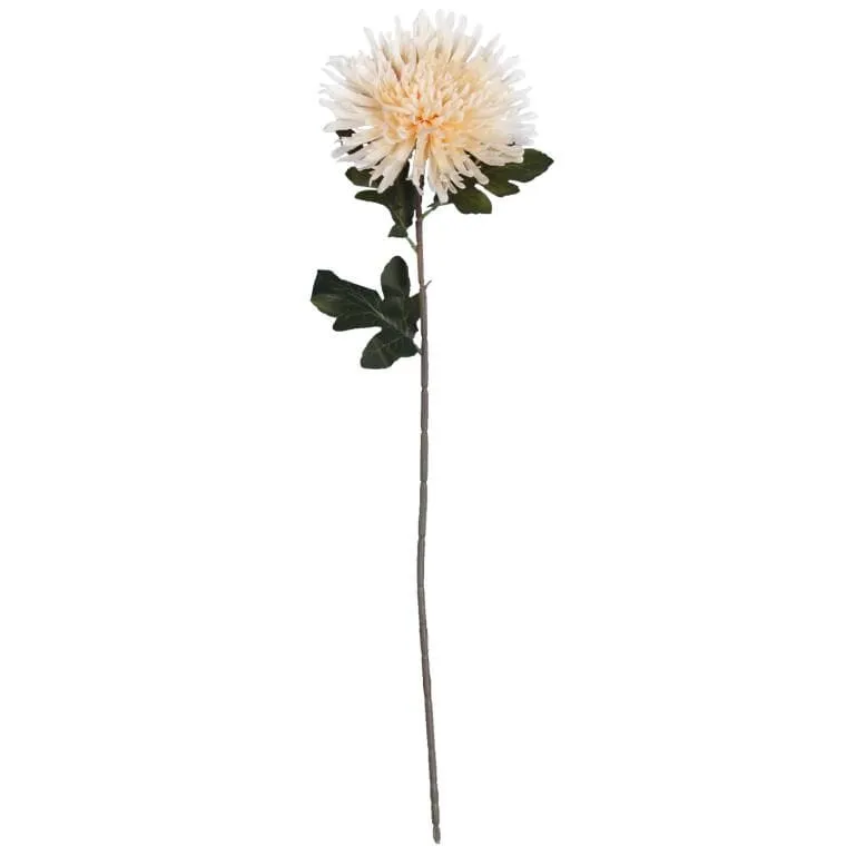 Chryzantema 76 cm - Kremowa