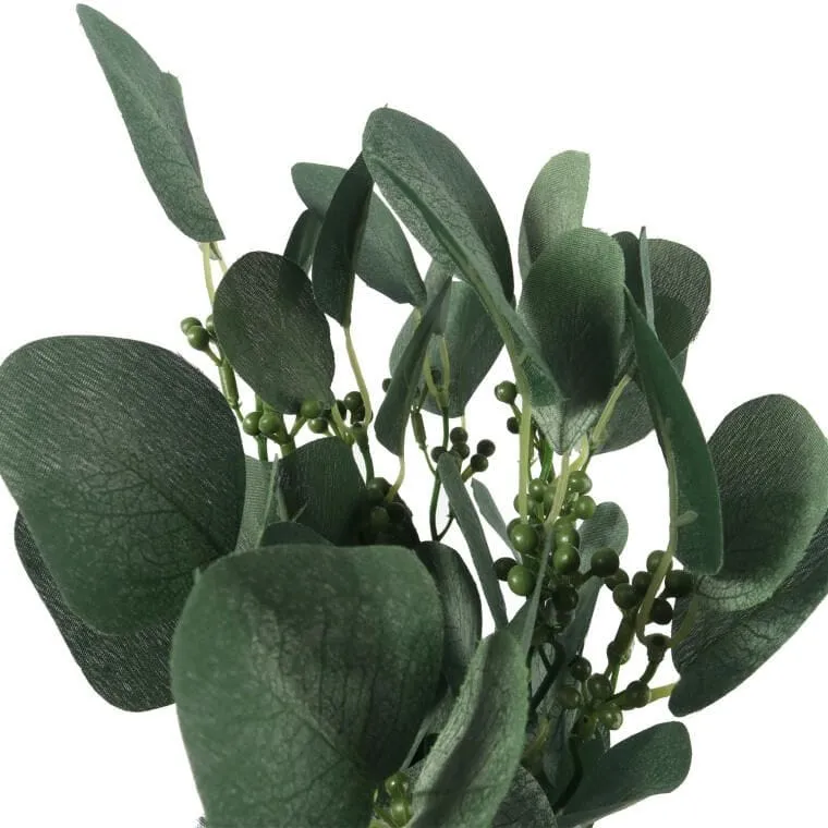 Bukiet Liści Jabłoni W Kolorze CIEMNO ZIELONYM 52 cm