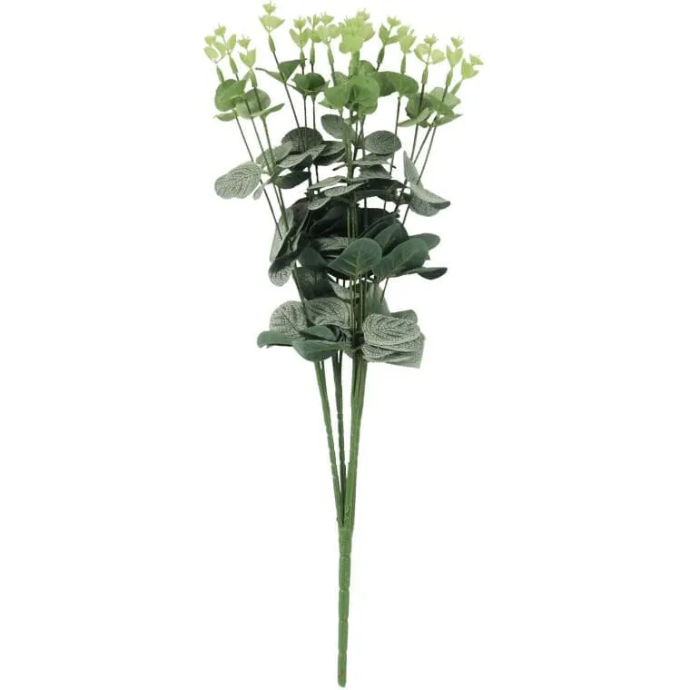 Bukiet Liści EUCALIPTUSA W Kolorze CIEMNO ZIELONYM 50 cm