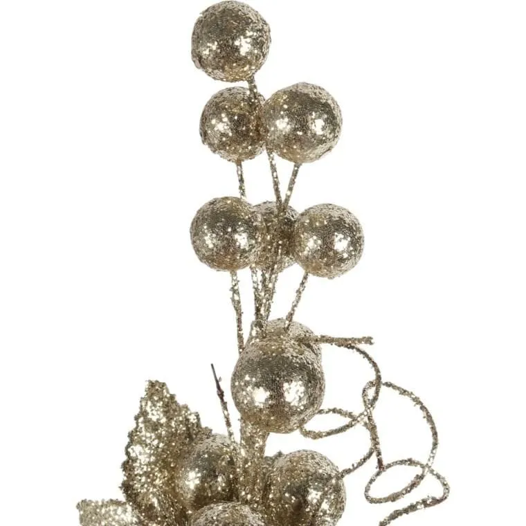 Pik Z Brokatowymi Kulkami 26 cm - Złoty