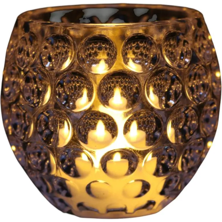 Lampion Kryształowy Lampka LED