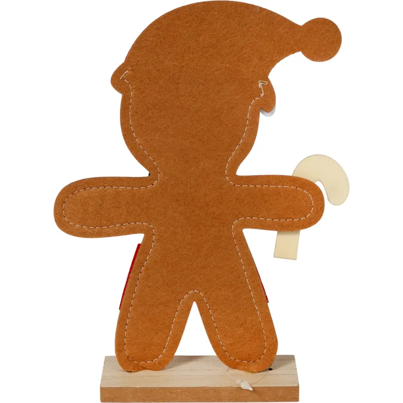 Świąteczna Figurka Z Filcu Ciasteczkowy Ludzik PIERNIK 20 cm