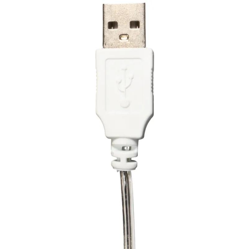Deszcz Meteorów Sople LED Lampki Spadający Śnieg 45cm Niebieskie USB