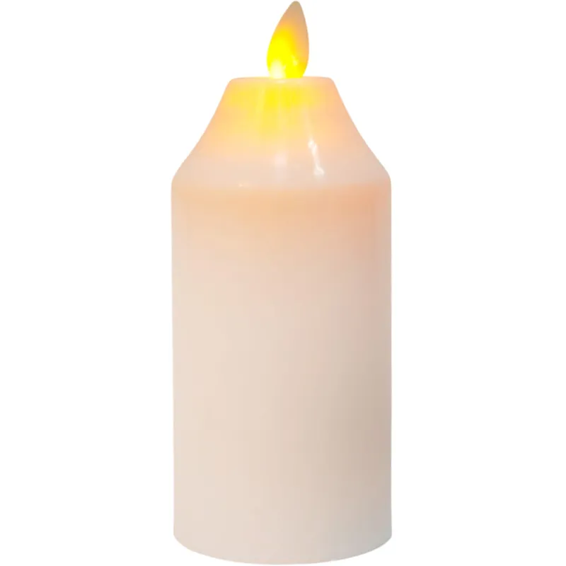 ŚWIECZKA ŚWIECA LED ZNICZ Na BATERIE 15 cm Ruchomy Płomień