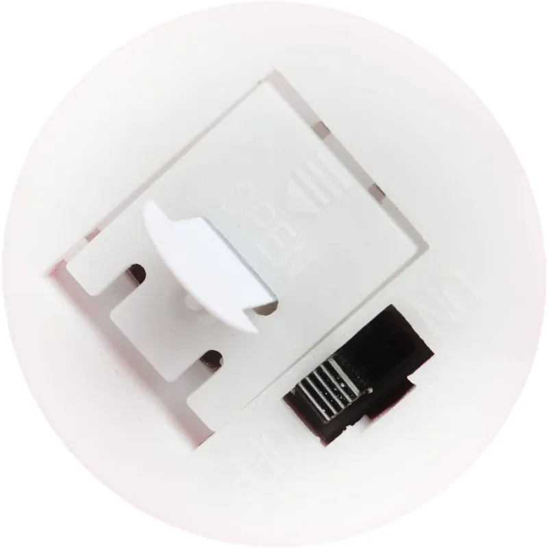 Ozdoba Świąteczna Ceramiczny Domek Z Bałwankiem LED 9 cm