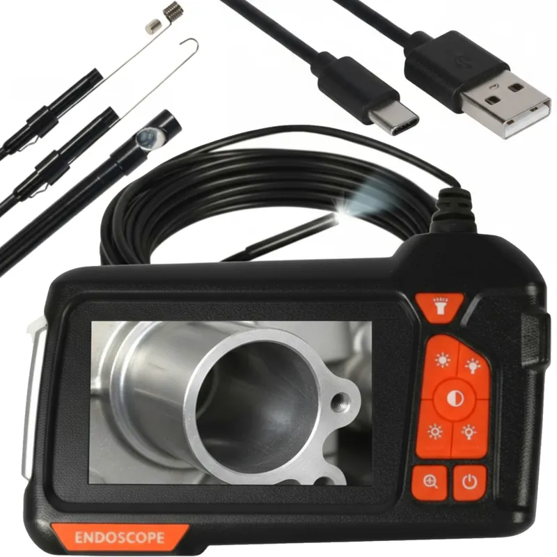 Kamera Inspekcyjna IP67 Zoom FHD 5,5mm Warsztatowa Endoskopowa Do Rur
