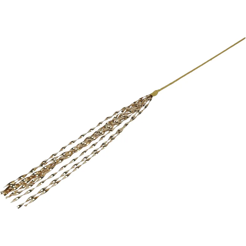 Gałązka Metalizowana Do Dekoracji Stroików Sztuczna 72 cm - Złota