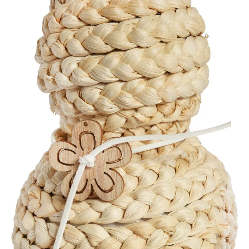 Zając Ze Słomy Ozdoba Wielkanocna Figurka 30 cm