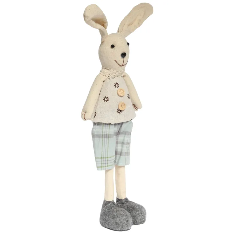 Zając W Spodniach Ozdoba Wielkanocna Figurka 44cm