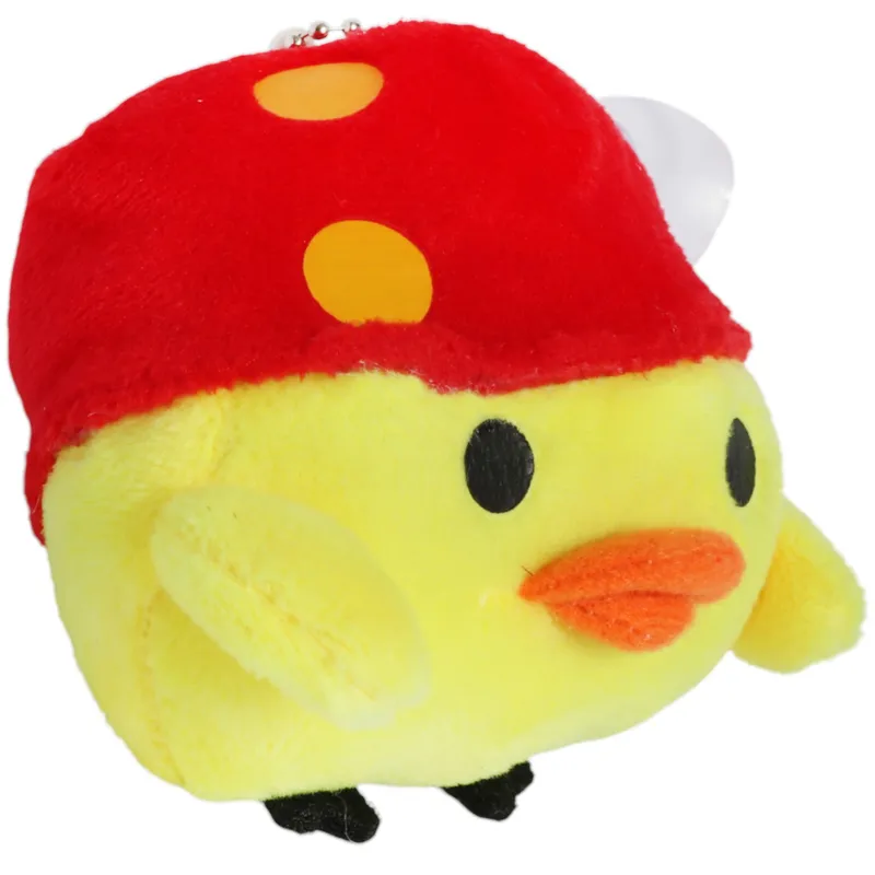 Kurczak Zawieszka Wielkanocna Maskotka Pluszowa WIELKANOC 10 cm - CZERWONY