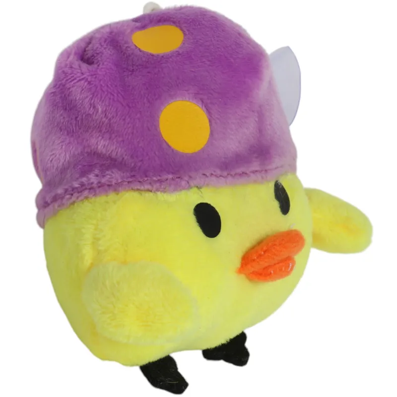 Kurczak Zawieszka Wielkanocna Maskotka Pluszowa WIELKANOC 10 cm - FIOLETOWY