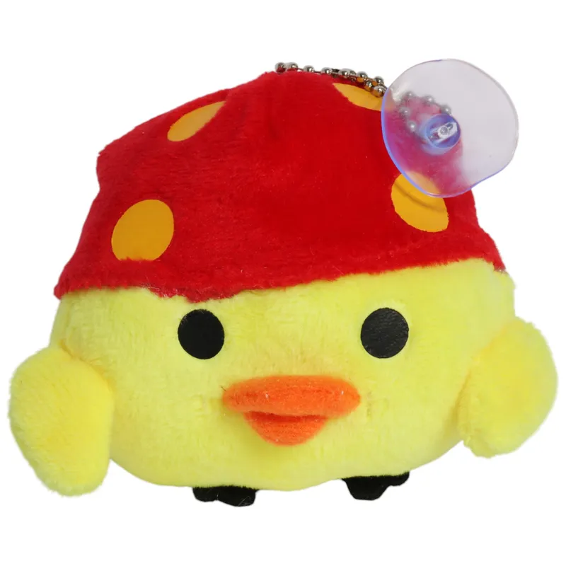 Kurczak Zawieszka Wielkanocna Maskotka Pluszowa WIELKANOC 10 cm - CZERWONY