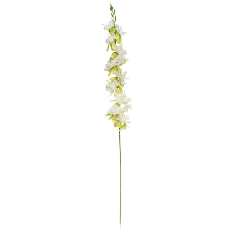 Gałązka Kwiatów Owocowych - Wiśnia 76 cm Biała