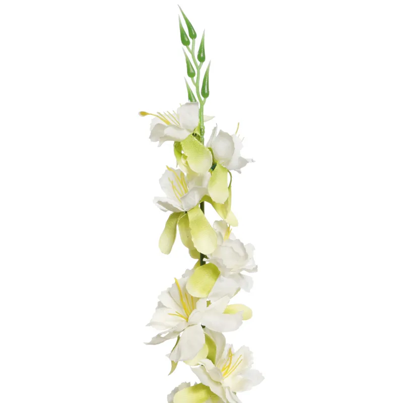 Gałązka Kwiatów Owocowych - Wiśnia 76 cm Biała