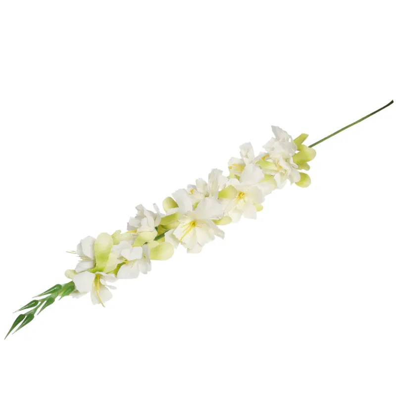 Gałązka Kwiatów Owocowych - Wiśnia 76 cm Biała