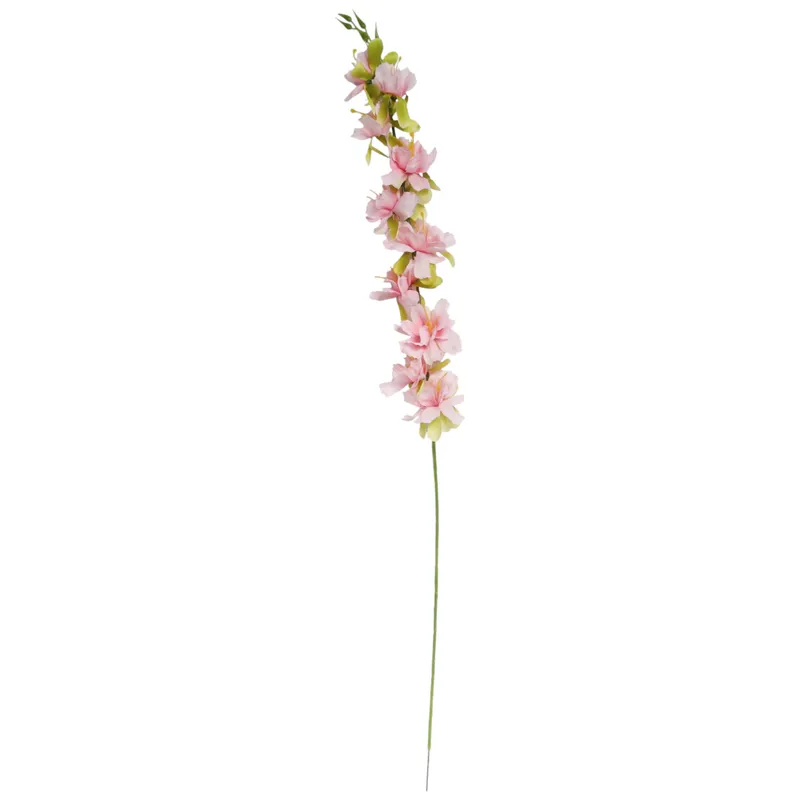 Gałązka Kwiatów Owocowych - Wiśnia 76 cm Różowa