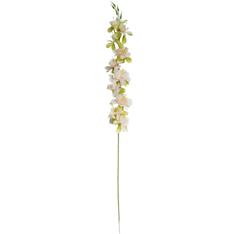 Gałązka Kwiatów Owocowych - Wiśnia 76 cm Kremowa