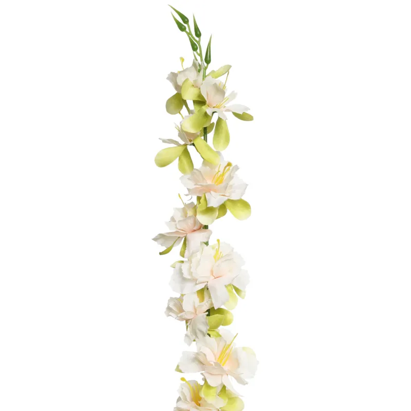 Gałązka Kwiatów Owocowych - Wiśnia 76 cm Kremowa