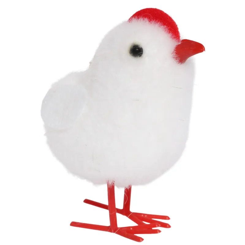 Kurczak 8cm Kurczaczek Wielkanocny Kaczuszka Kurka - Biały