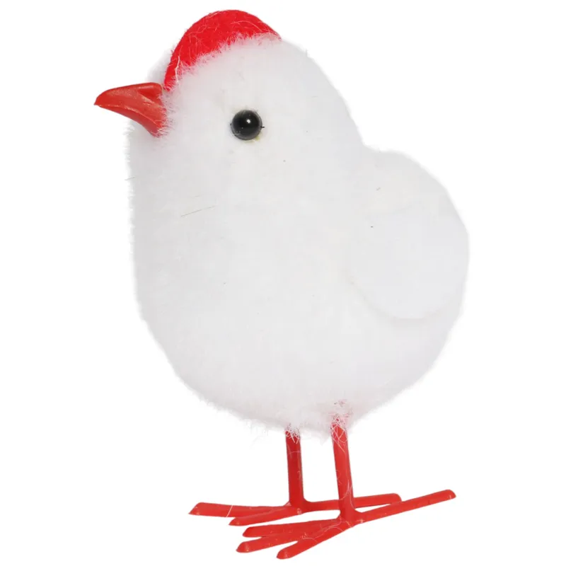 Kurczak 8cm Kurczaczek Wielkanocny Kaczuszka Kurka - Biały