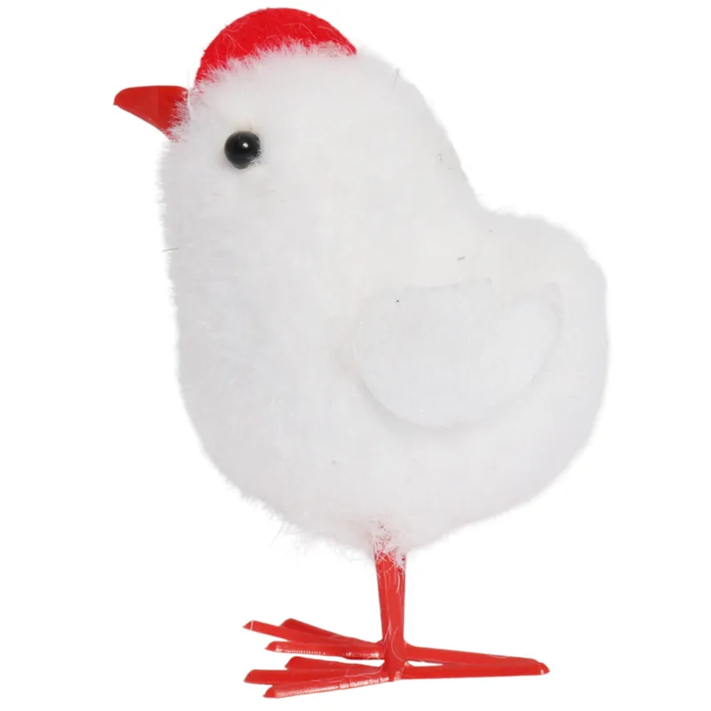 Kurczak 8cm Kurczaczek Wielkanocny Kaczuszka Kurka - Biały