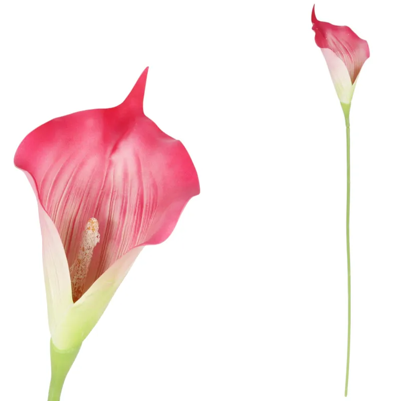 KALIA CALLA SILIKON GAŁĄZKA SZTUCZNA 67 cm - Różowa