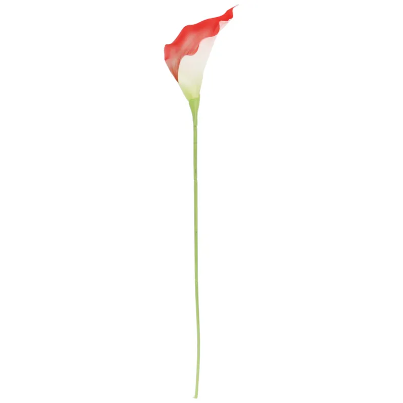 KALIA CALLA SILIKON GAŁĄZKA SZTUCZNA 67 cm - Pomarańczowa