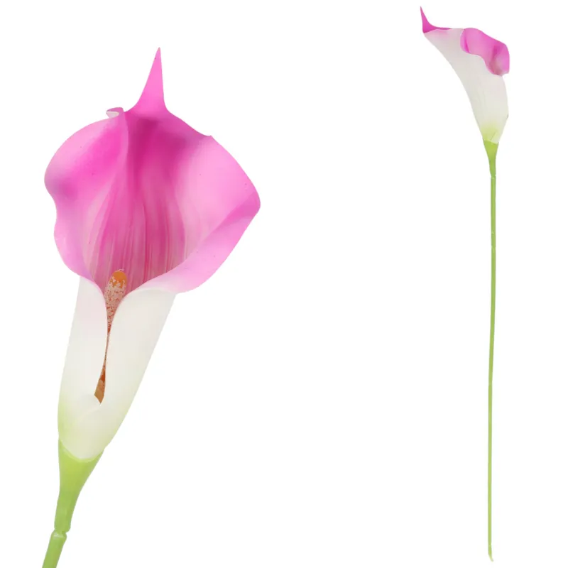 KALIA CALLA SILIKON GAŁĄZKA SZTUCZNA 67 cm - Fioletowa