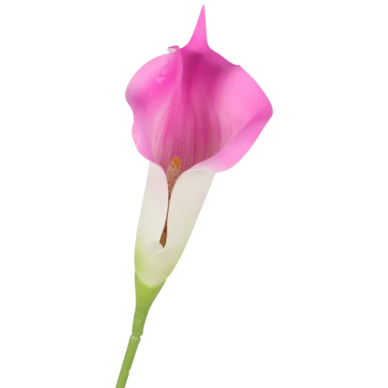 KALIA CALLA SILIKON GAŁĄZKA SZTUCZNA 67 cm - Fioletowa
