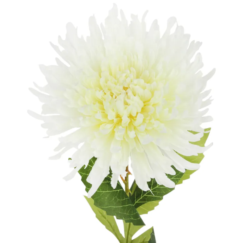 CHRYZANTEMA KWIAT SZTUCZNY Do Wazonu 64 cm - Biała