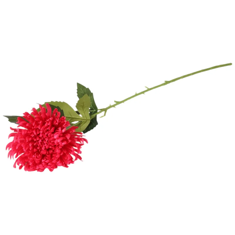 CHRYZANTEMA KWIAT SZTUCZNY Do Wazonu 64 cm - Różowa