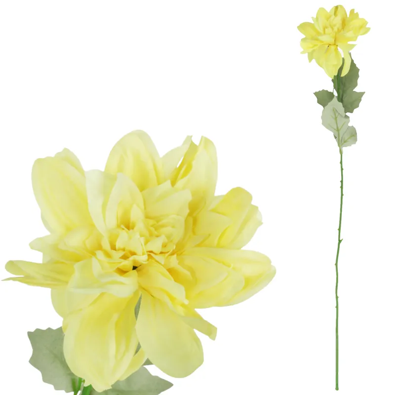 Dalia Kwiat Pojedynczy 70 cm - Czerwony