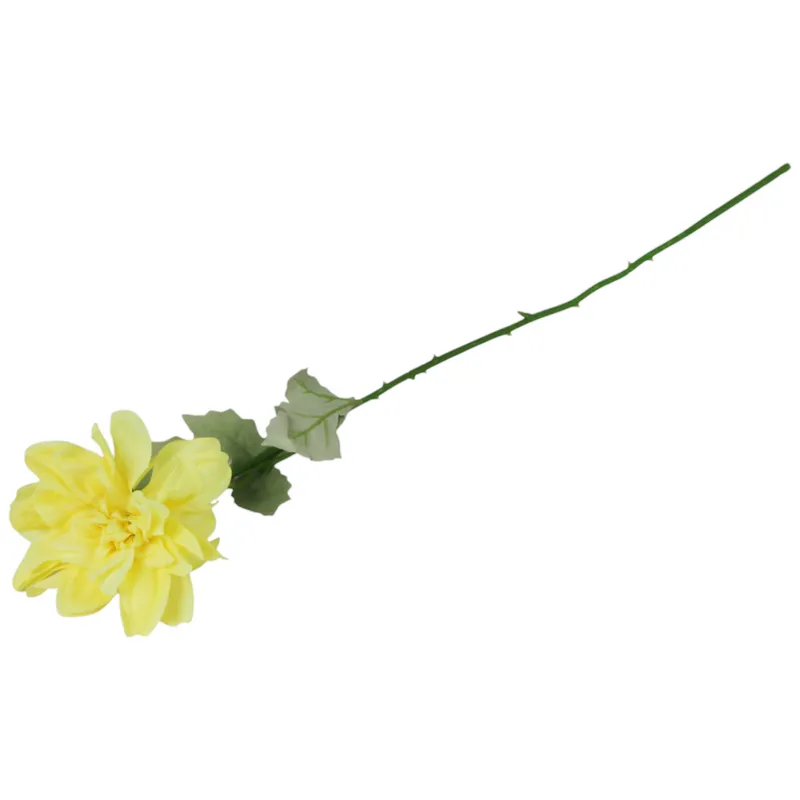 Dalia Kwiat Pojedynczy 70 cm - Żółty