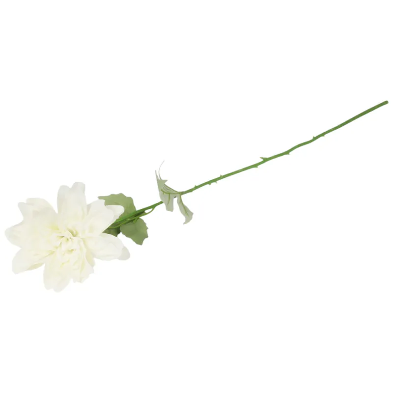 Dalia Kwiat Pojedynczy 70 cm - Biały