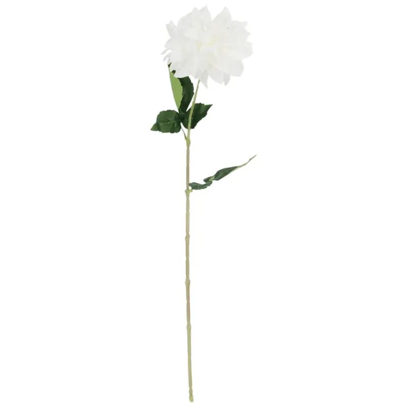 DALIA Sztuczny Kwiat Do Wazonu GEORGINIA 64 cm - Biała