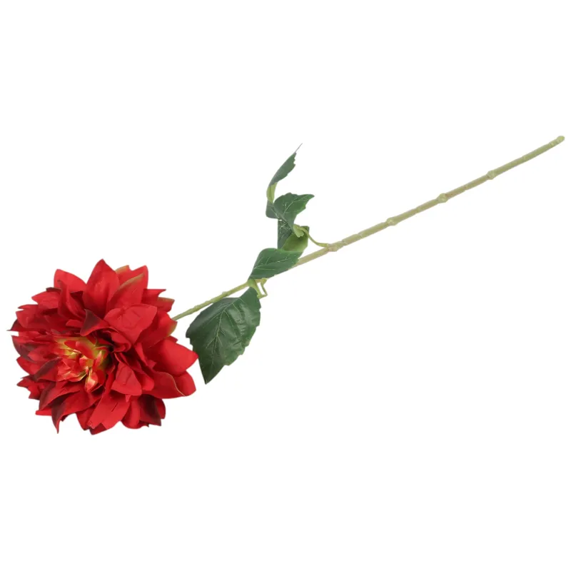 DALIA Sztuczny Kwiat Do Wazonu GEORGINIA 64 cm - Czerwona