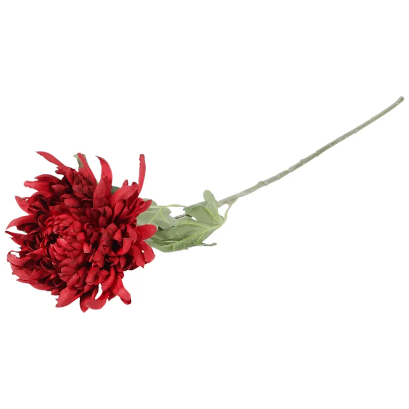 CHRYZANTEMA Sztuczny Kwiat Do Wazonu 68 cm - Czerwona