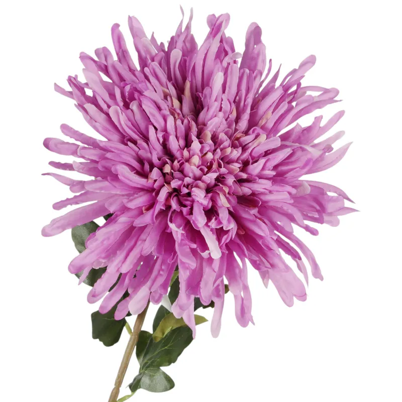 CHRYZANTEMA KWIAT SZTUCZNY Do Wazonu 74 cm - Fioletowa
