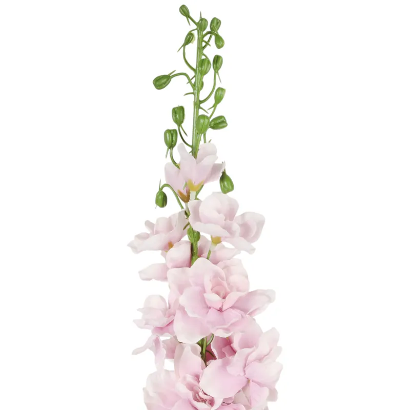 OSTRÓŻKA DELPHINIUM Sztuczne Kwiaty Do Wazonu Jasno-Różowa 106 cm