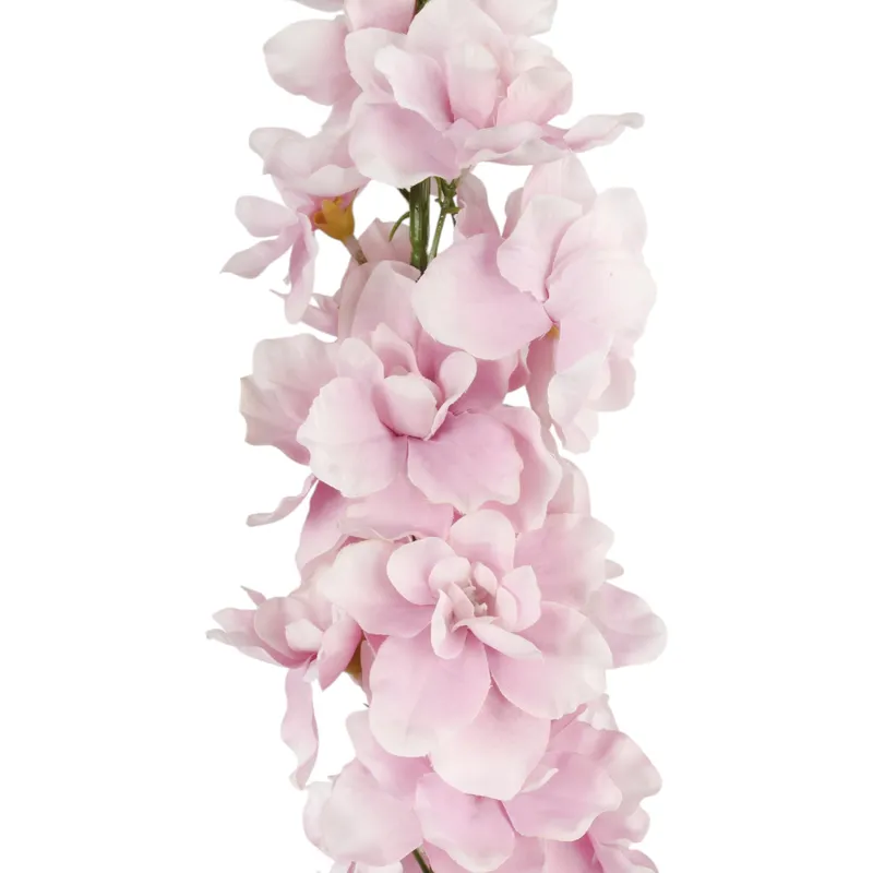 OSTRÓŻKA DELPHINIUM Sztuczne Kwiaty Do Wazonu Jasno-Różowa 106 cm