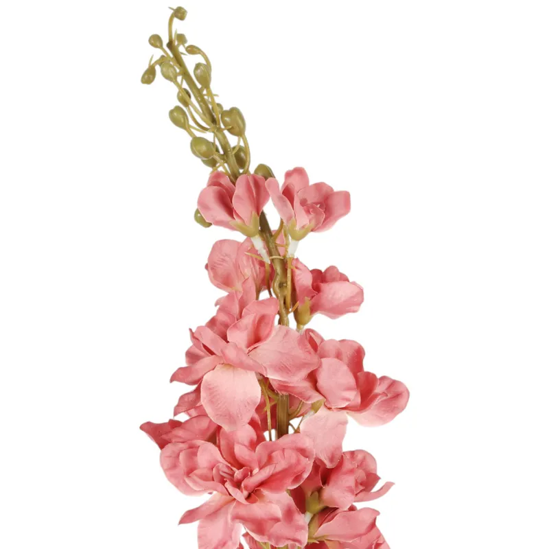 OSTRÓŻKA DELPHINIUM Sztuczne Kwiaty Do Wazonu Łososiowa 106 cm