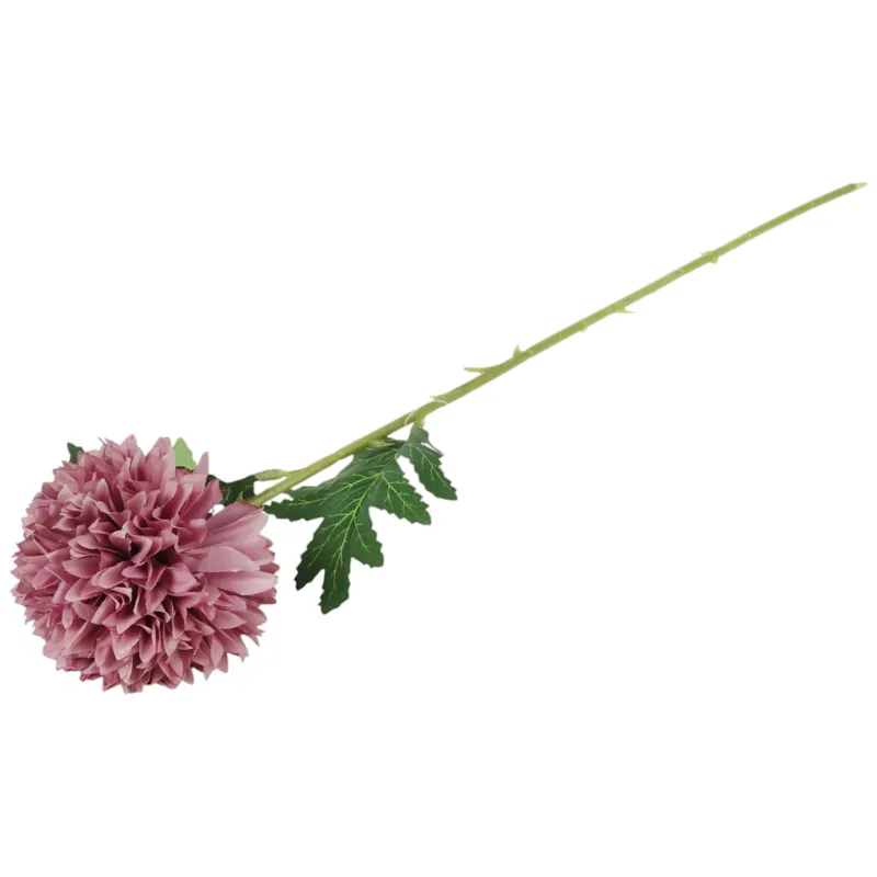 CHRYZANTEMA Sztuczny Kwiat Do Wazonu 50 cm - Fioletowa